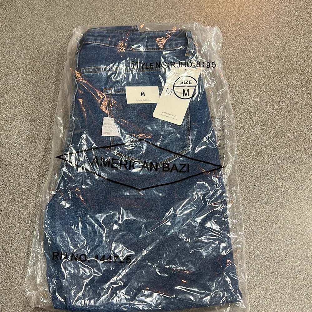 Denim Overalls